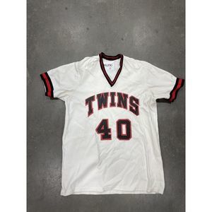 Rare Vintage Delong Minnesota Classic #40 Twins Jersey Size 40 Marty Cordova 95”
